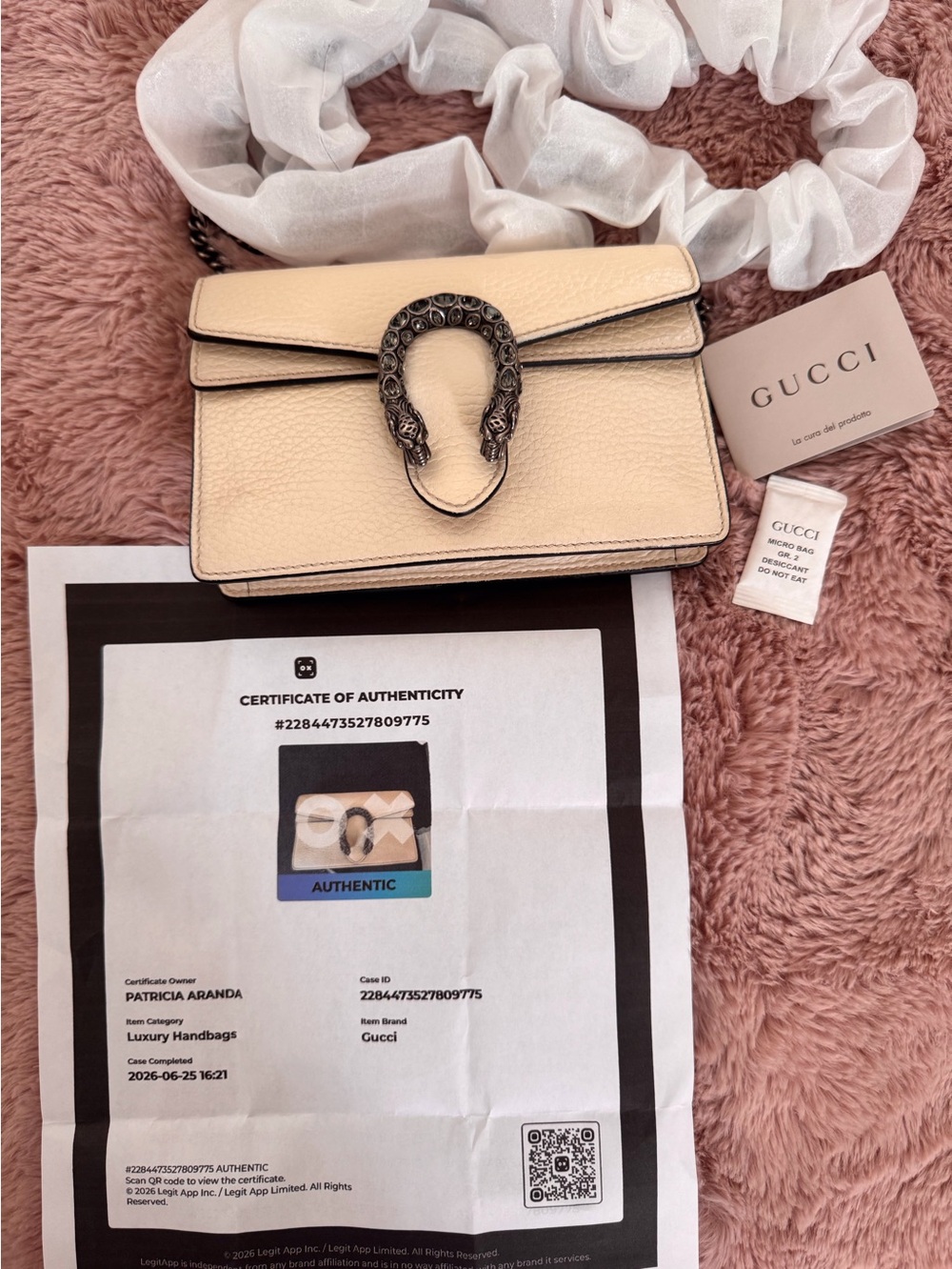 Gucci Dionysus Super Mini Shoulder Bag WOC - Picture 14 of 14